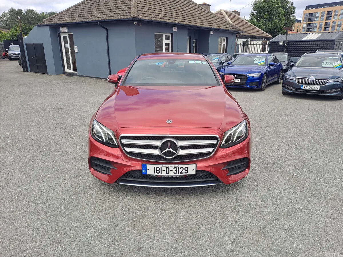 Mercedes-Benz E-Class Saloon, Diesel, 2018, Red