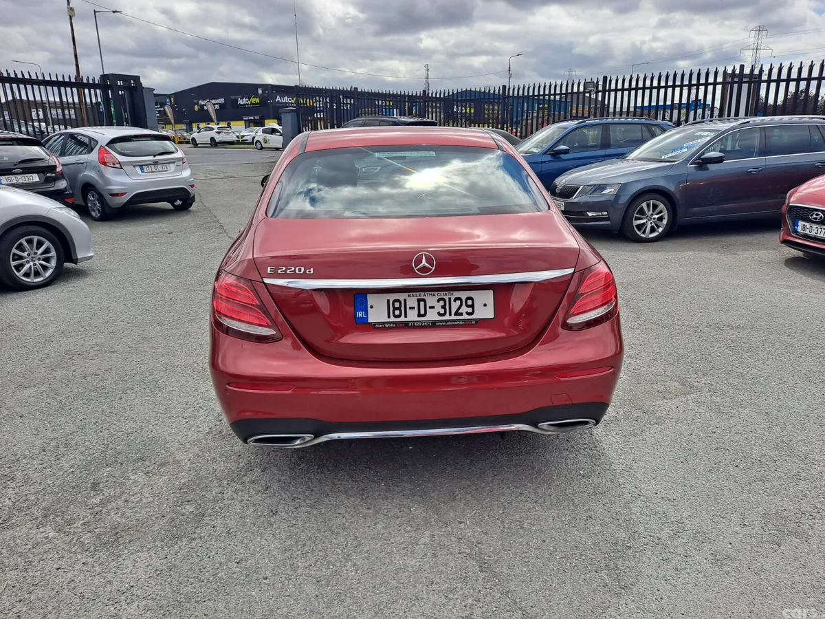 Mercedes-Benz E-Class Saloon, Diesel, 2018, Red