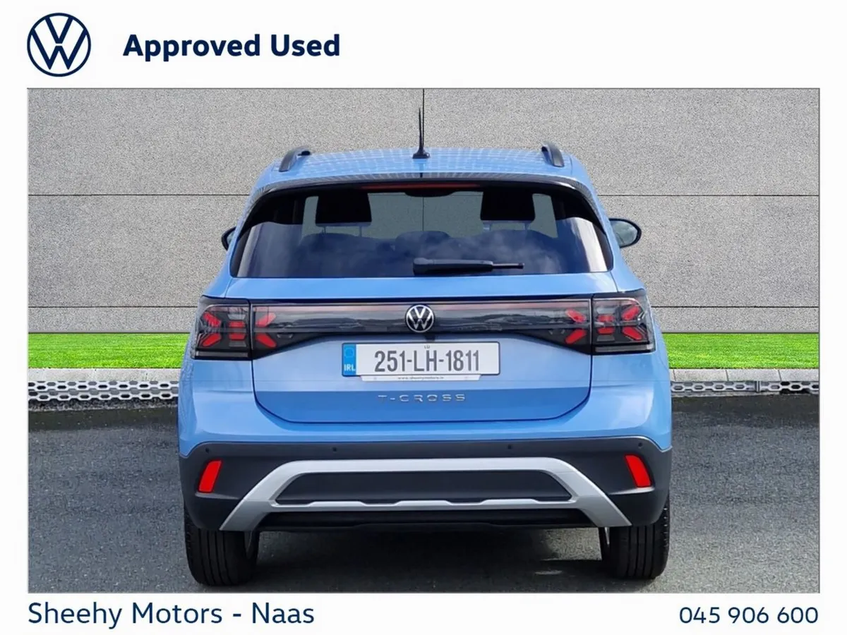 Volkswagen T-Cross SUV, Petrol, 2025, Blue