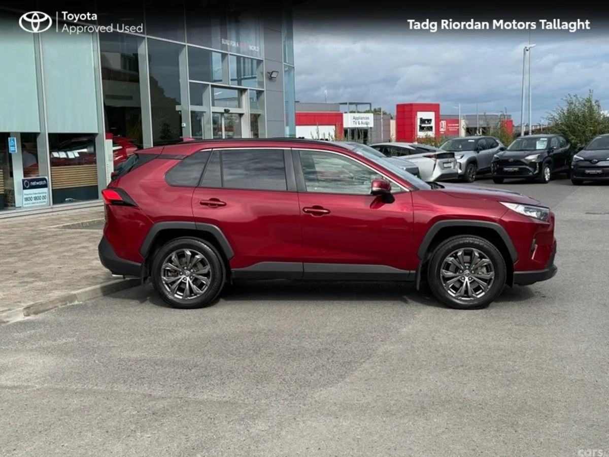 Toyota RAV4 SUV, Petrol Hybrid, 2023, Red
