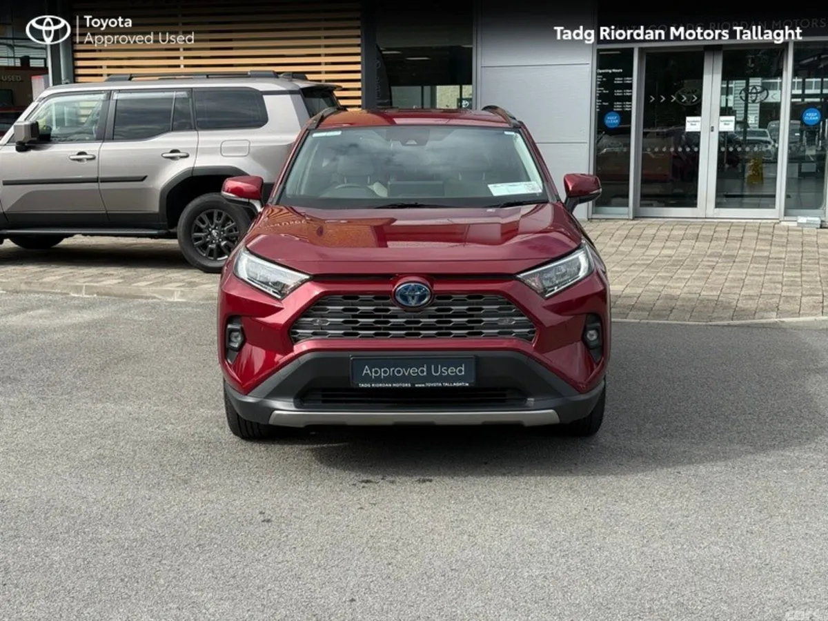 Toyota RAV4 SUV, Petrol Hybrid, 2023, Red
