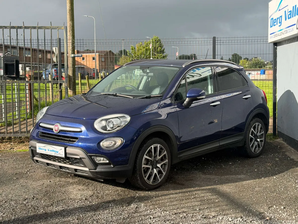 Fiat 500X SUV, Diesel, 2015, Blue