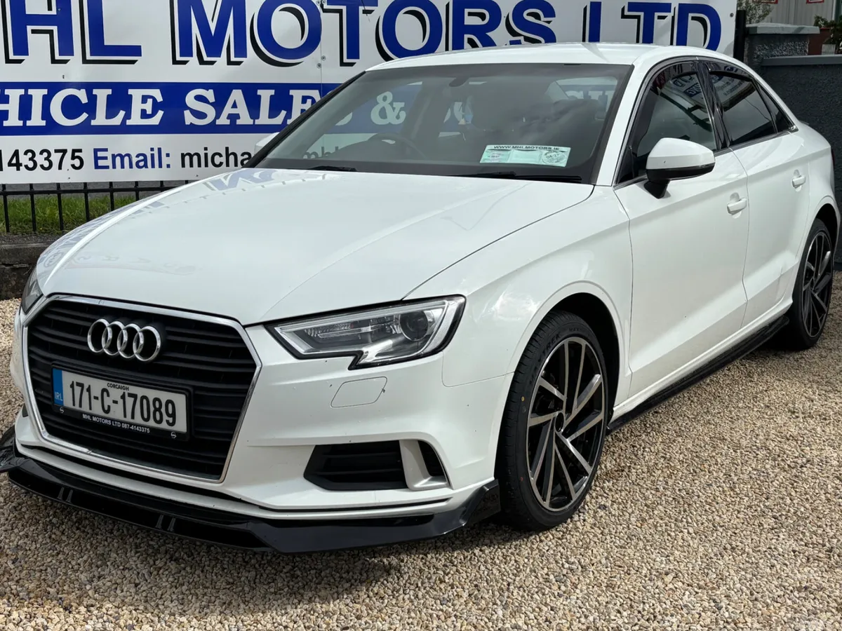Audi A3 Saloon, Diesel, 2017, White