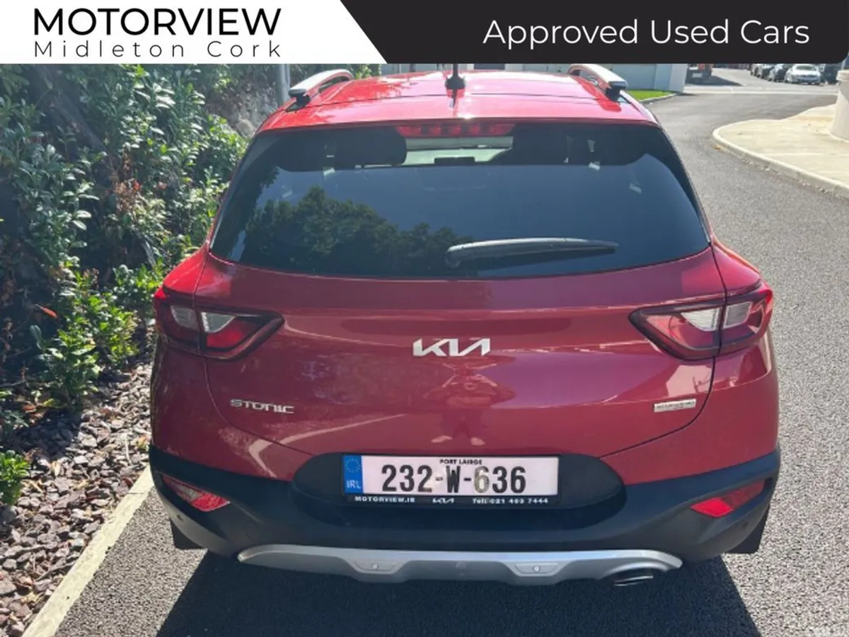 Kia Stonic Hatchback, Petrol, 2023, Red