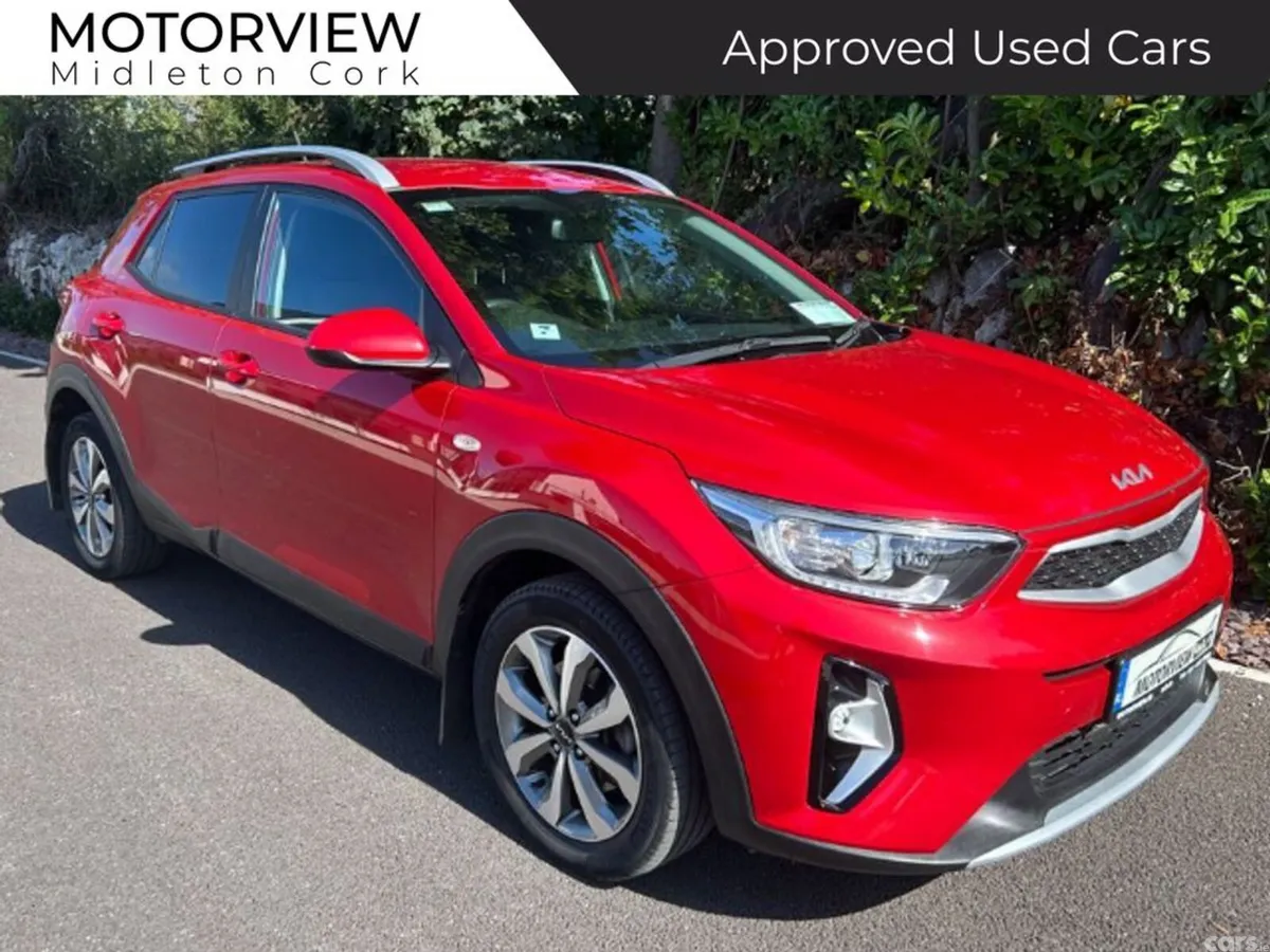 Kia Stonic Hatchback, Petrol, 2023, Red