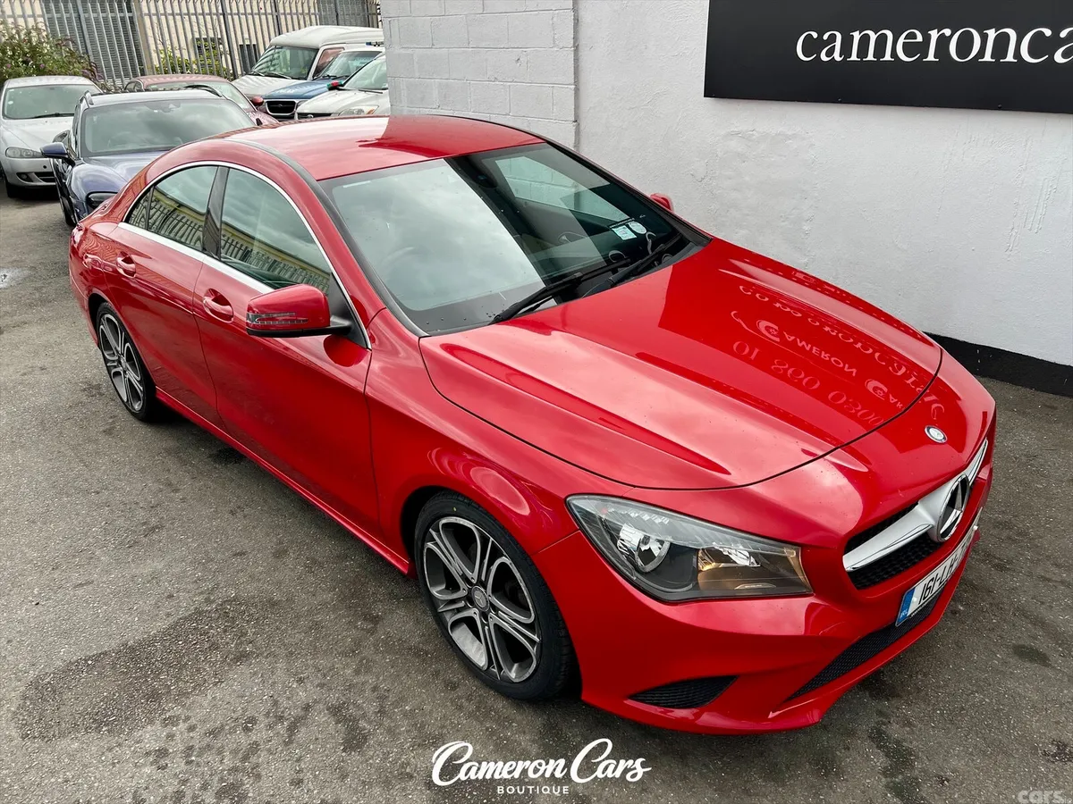 Mercedes-Benz CLA Saloon, Diesel, 2016, Red