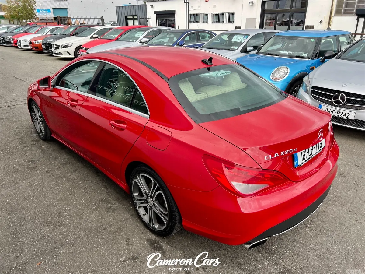 Mercedes-Benz CLA Saloon, Diesel, 2016, Red