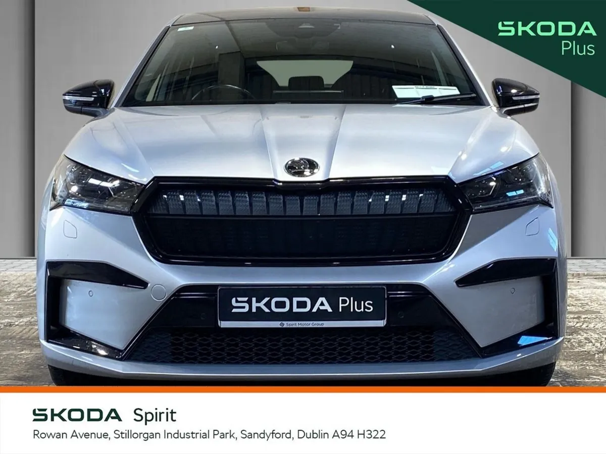 Skoda Enyaq Hatchback, Electric, 2023, Silver