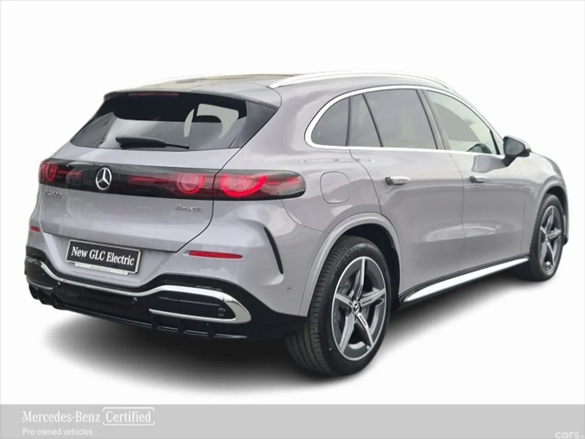 Mercedes-Benz GLC SUV, Electric, 2027, Silver