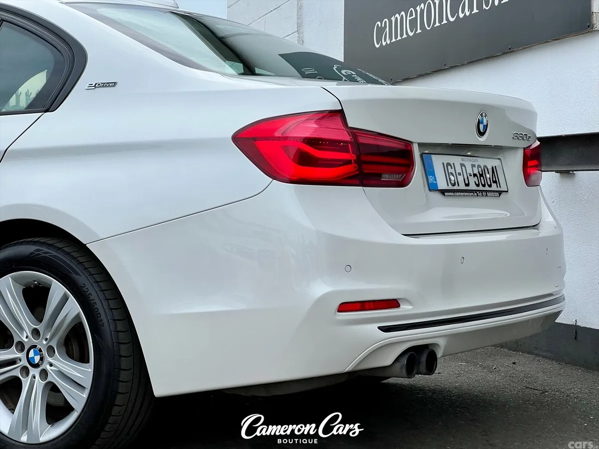 BMW 3-Series Saloon, Petrol Plug-in Hybrid, 2016, White