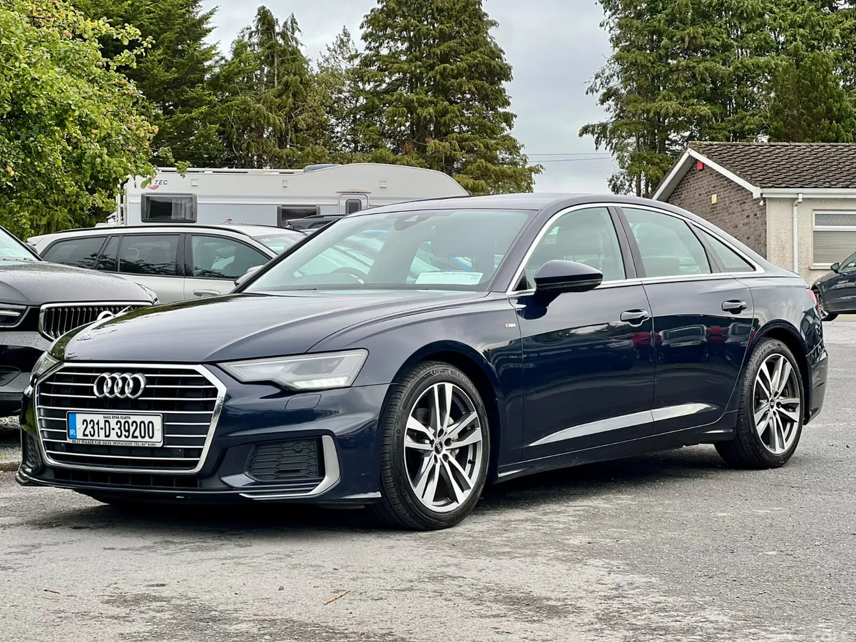 Audi A6 Saloon, Diesel, 2023, Blue