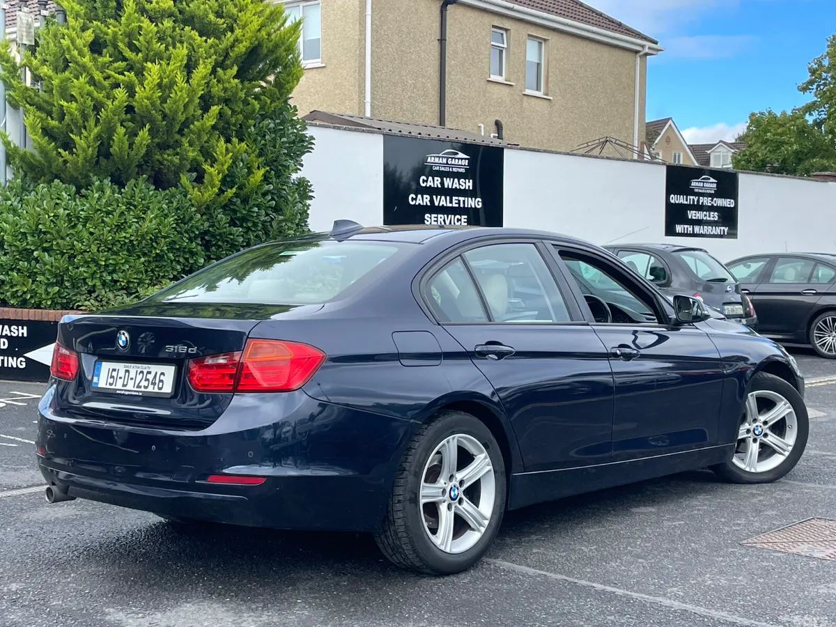 BMW 3-Series Saloon, Diesel, 2015, Blue