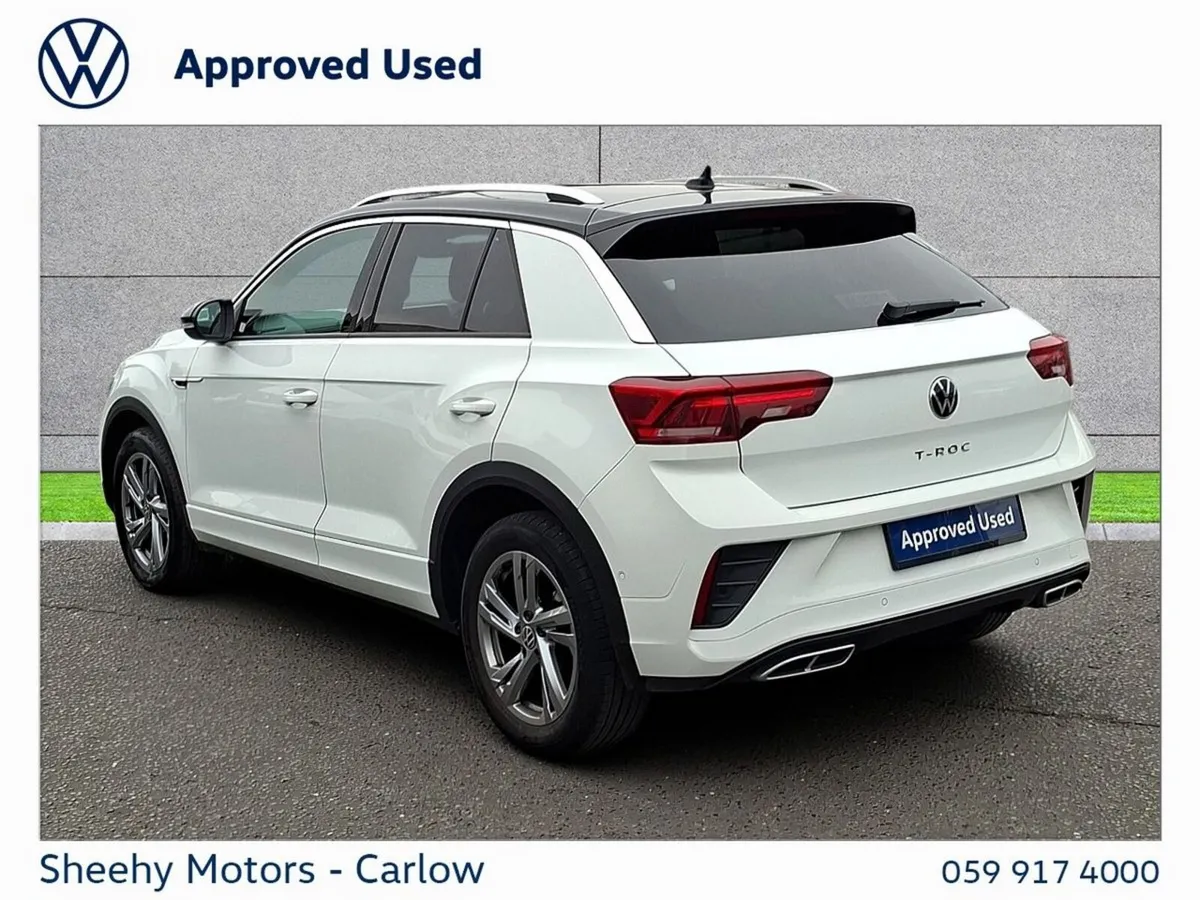 Volkswagen T-Roc SUV, Petrol, 2023, White