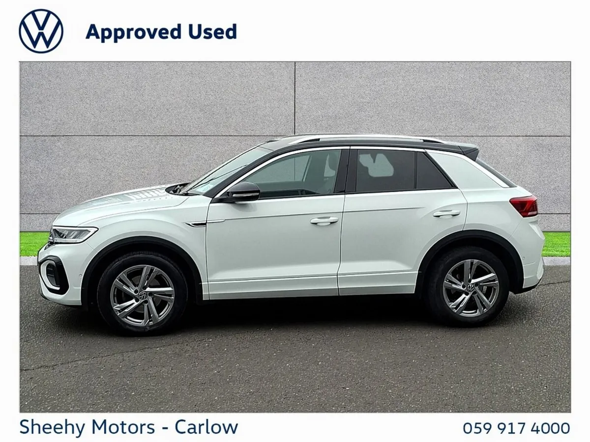 Volkswagen T-Roc SUV, Petrol, 2023, White