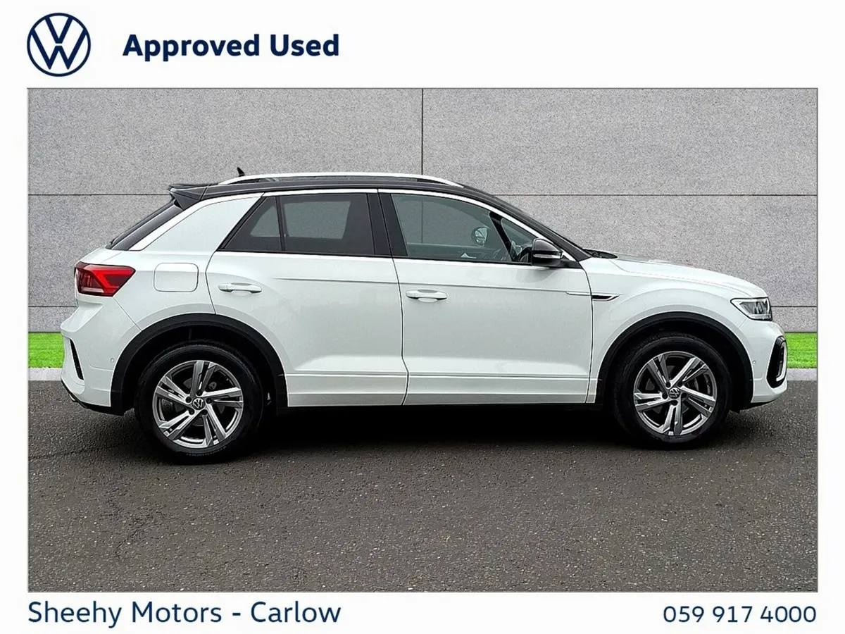 Volkswagen T-Roc SUV, Petrol, 2023, White