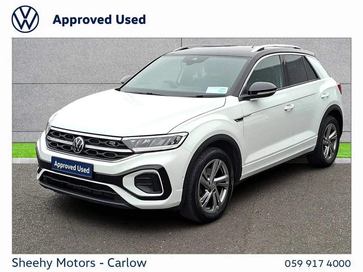 Volkswagen T-Roc SUV, Petrol, 2023, White