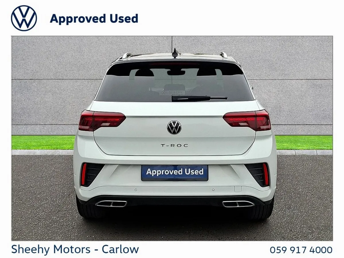 Volkswagen T-Roc SUV, Petrol, 2023, White