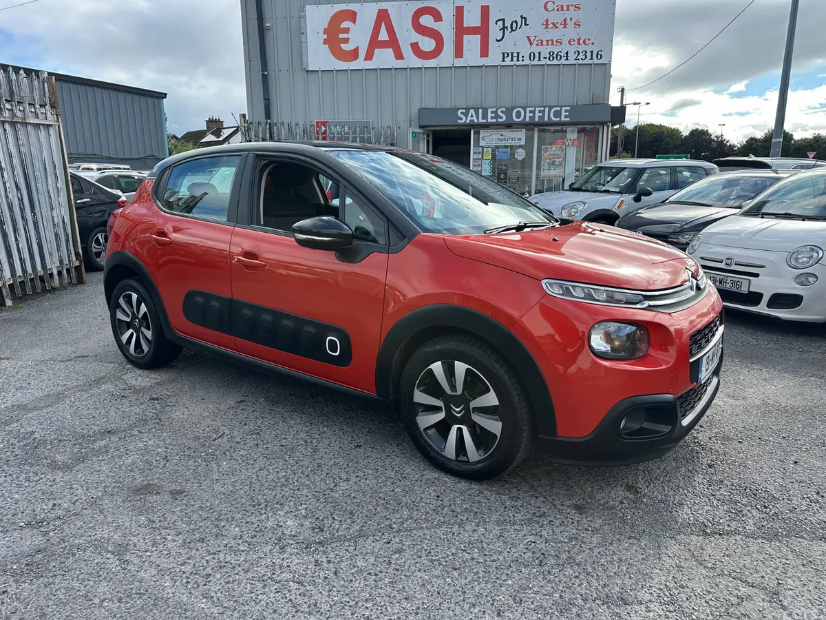 Citroen C3 Hatchback, Petrol, 2019, Orange