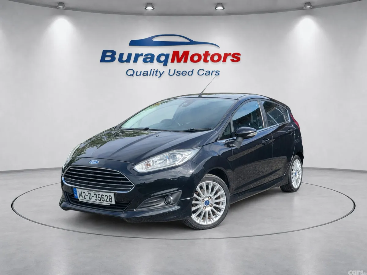 Ford Fiesta Hatchback, Petrol, 2014, Black