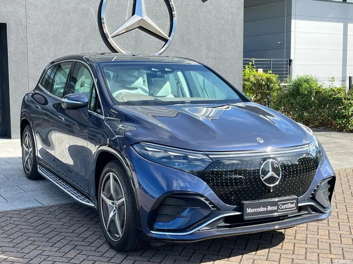 Mercedes-Benz EQS SUV, Electric, 2025, Blue