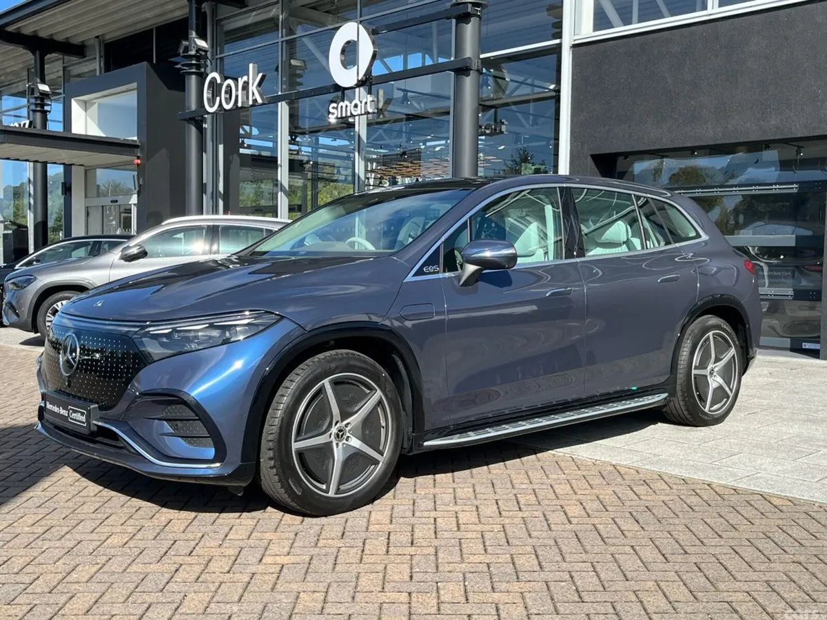 Mercedes-Benz EQS SUV, Electric, 2025, Blue