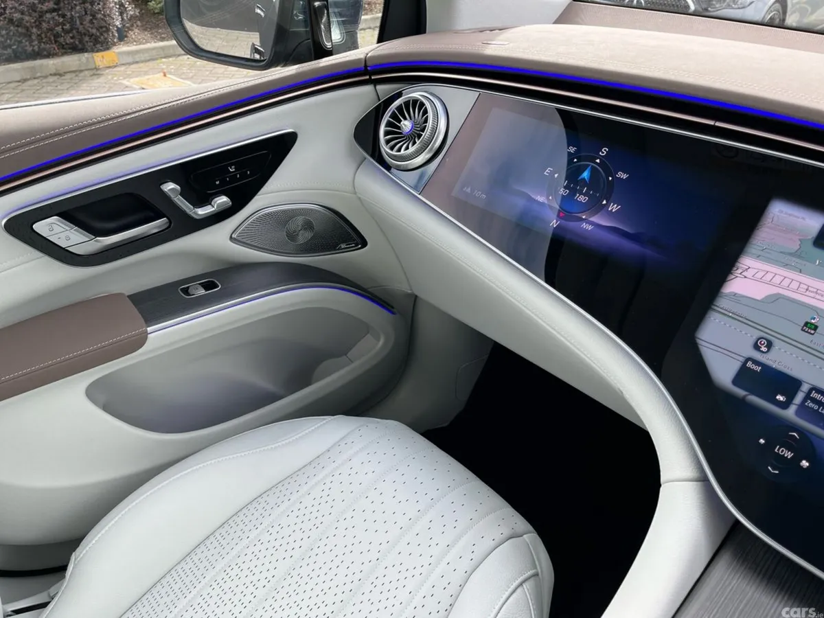Mercedes-Benz EQS SUV, Electric, 2025, Blue