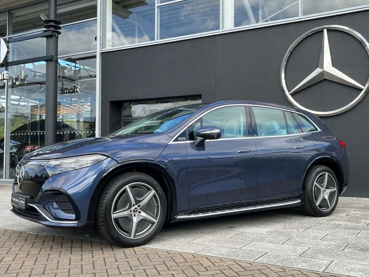 Mercedes-Benz EQS SUV, Electric, 2025, Blue