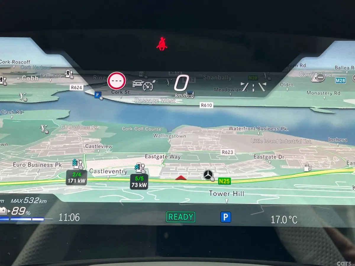 Mercedes-Benz EQS SUV, Electric, 2025, Blue