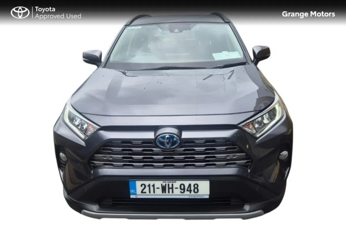 Toyota RAV4 SUV, Petrol Hybrid, 2021, Grey
