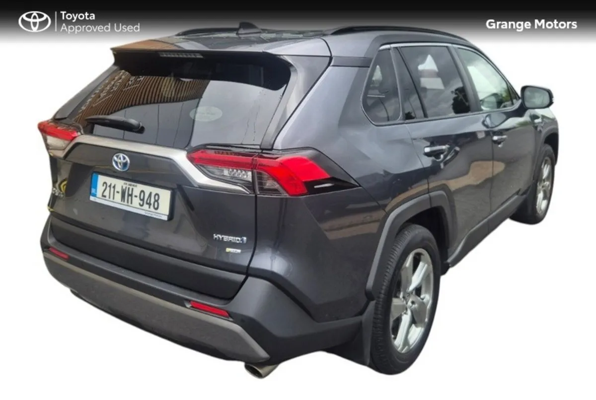 Toyota RAV4 SUV, Petrol Hybrid, 2021, Grey