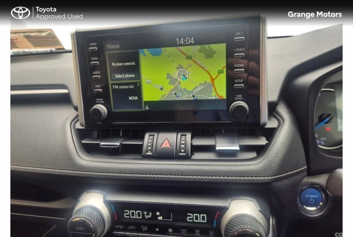 Toyota RAV4 SUV, Petrol Hybrid, 2021, Grey
