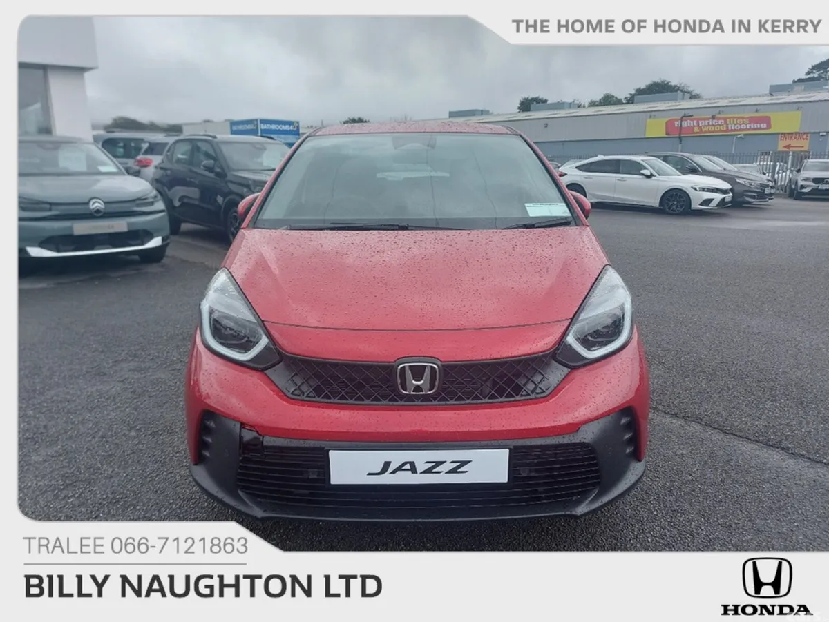 Honda Jazz Hatchback, Petrol Hybrid, 2026, Red