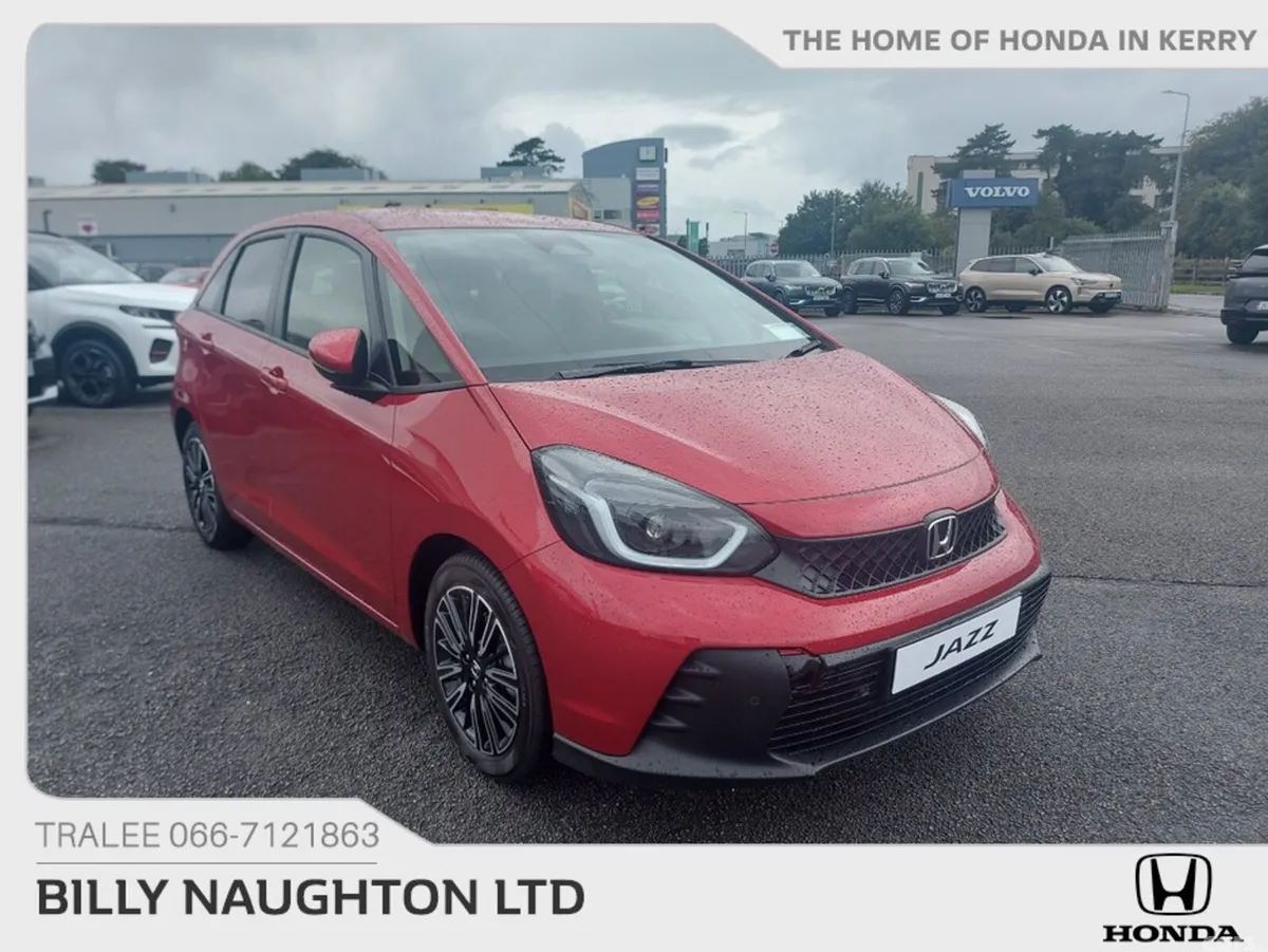 Honda Jazz Hatchback, Petrol Hybrid, 2026, Red