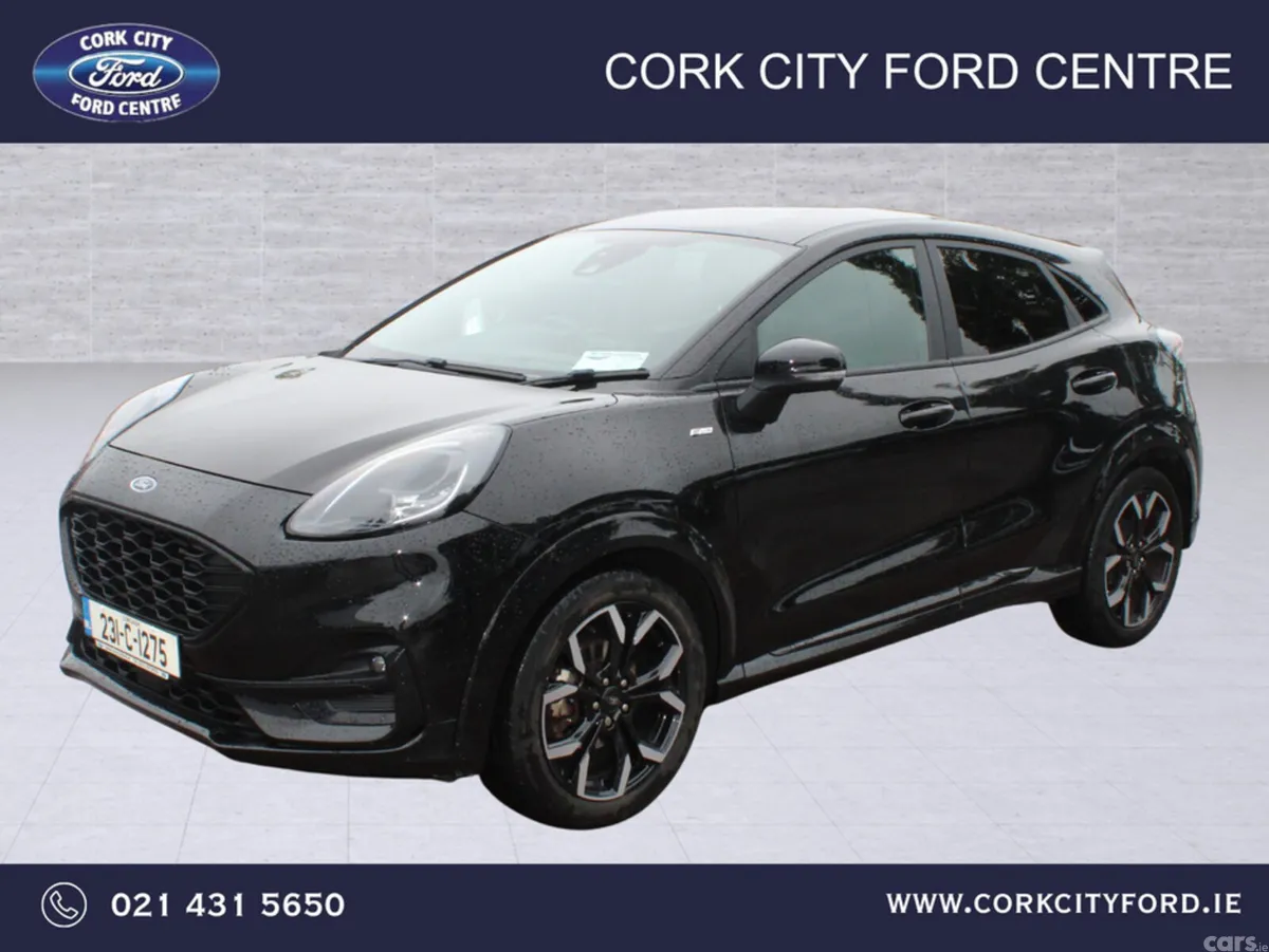Ford Puma MPV, Petrol, 2023, Black