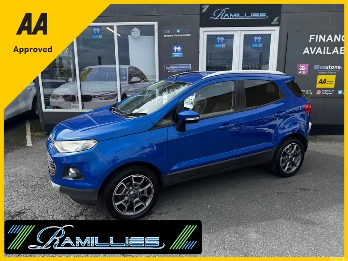 Ford EcoSport Hatchback, Diesel, 2017, Blue