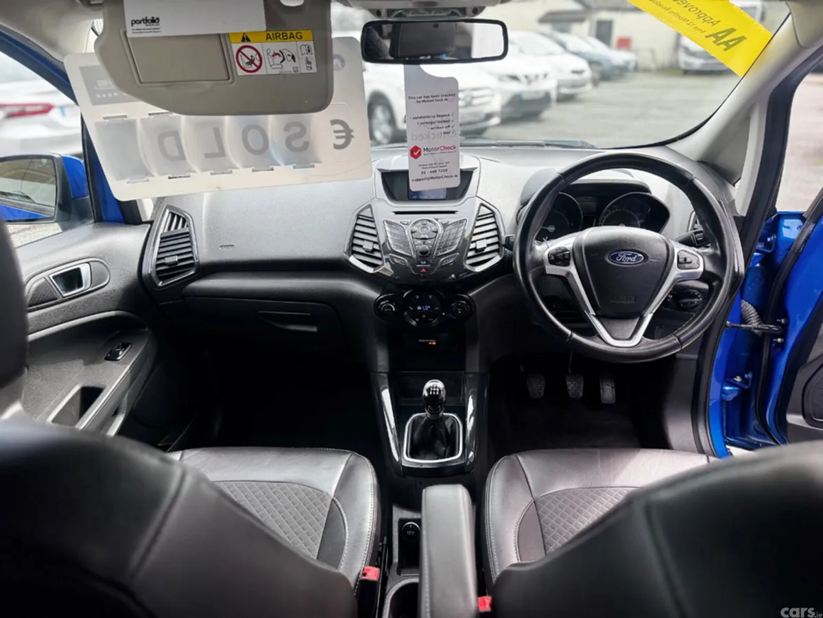 Ford EcoSport Hatchback, Diesel, 2017, Blue