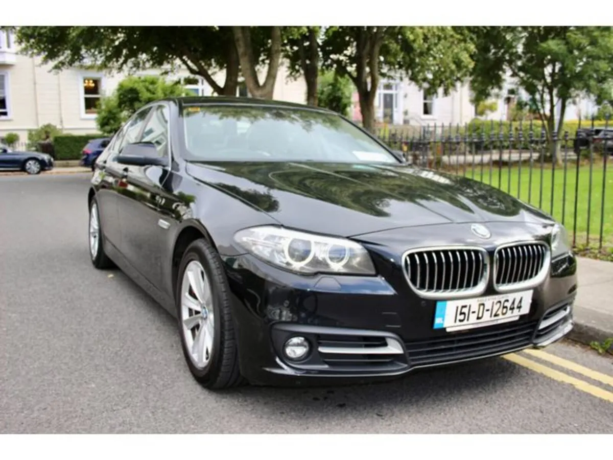 BMW 5-Series Saloon, Diesel, 2015, Black