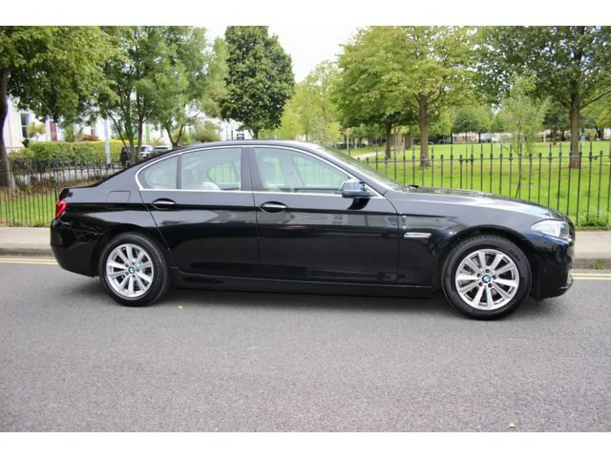 BMW 5-Series Saloon, Diesel, 2015, Black