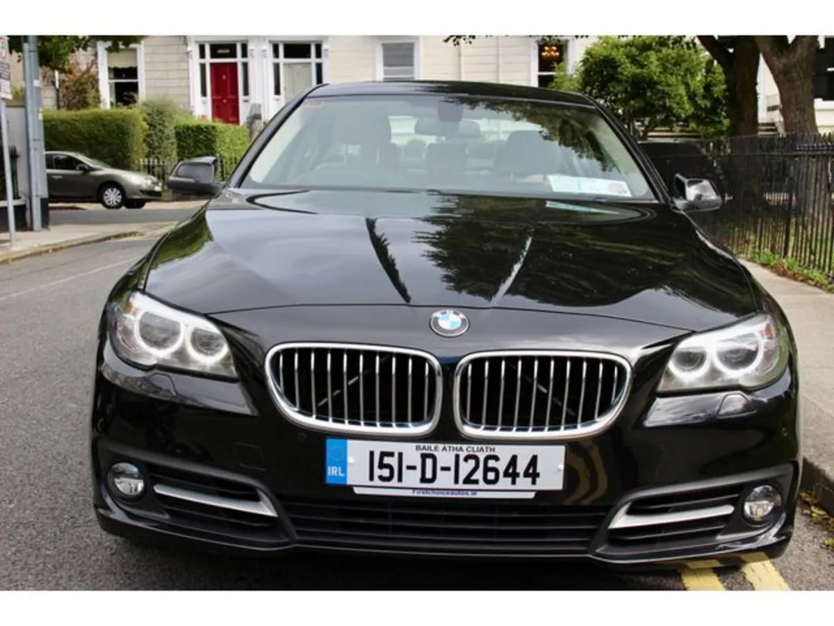 BMW 5-Series Saloon, Diesel, 2015, Black