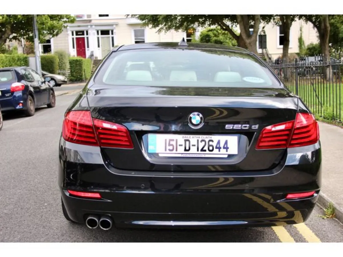 BMW 5-Series Saloon, Diesel, 2015, Black