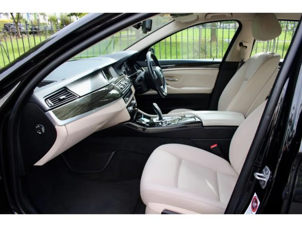 BMW 5-Series Saloon, Diesel, 2015, Black