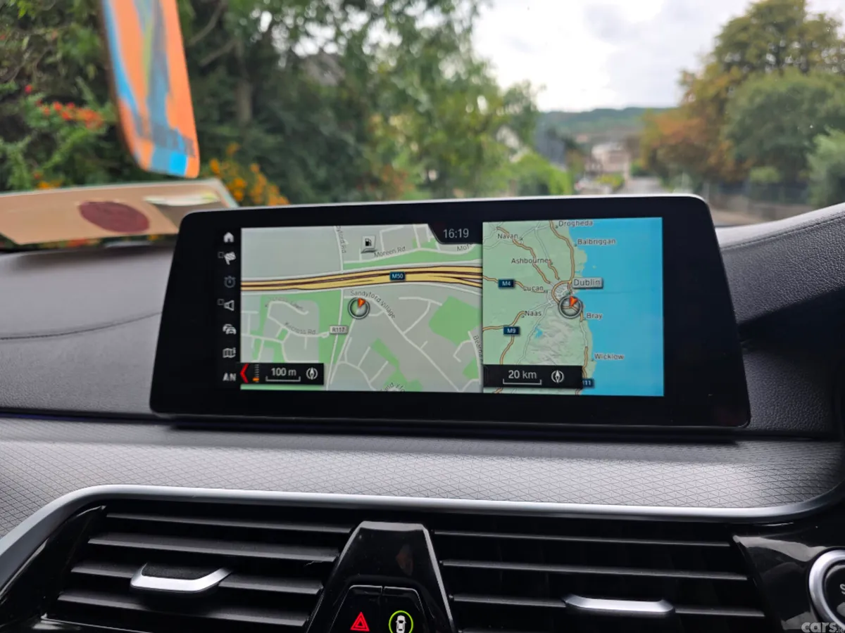 BMW 5-Series Saloon, Petrol Plug-in Hybrid, 2018, Blue