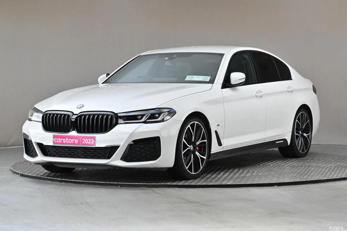 BMW 5-Series Saloon, Diesel, 2022, White