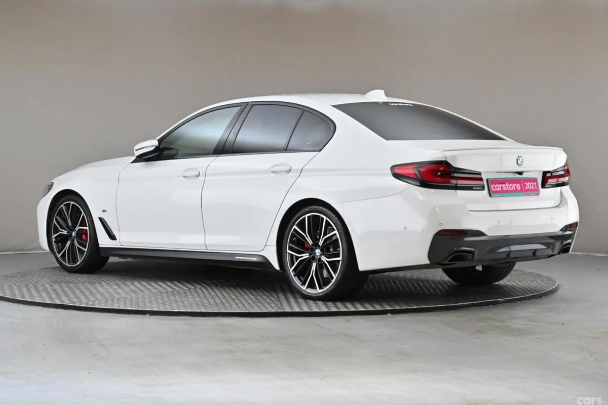 BMW 5-Series Saloon, Diesel, 2022, White