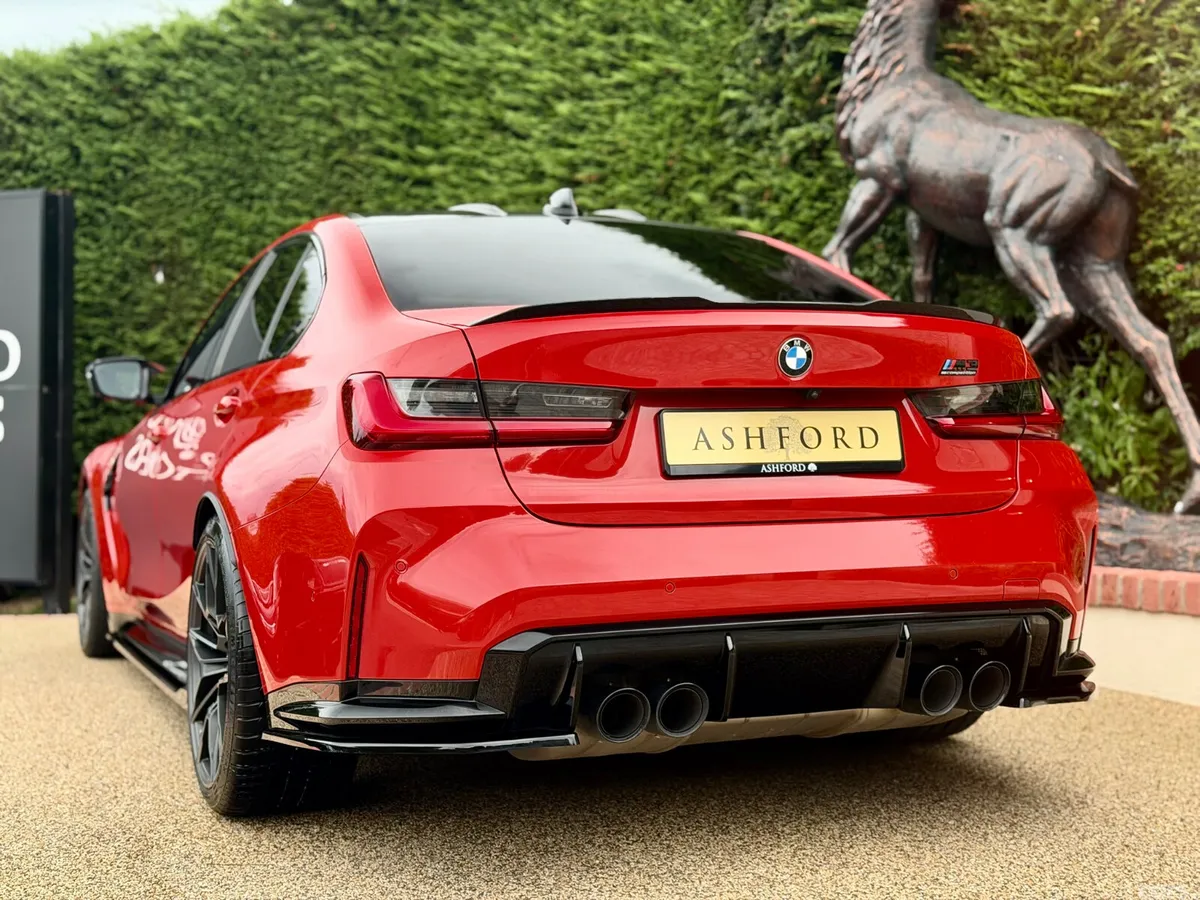 BMW M3 Saloon, Petrol, 2021, Red