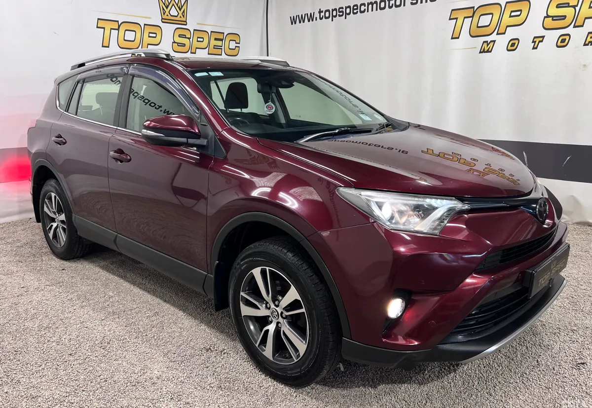 Toyota RAV4 SUV, Diesel, 2017, Red