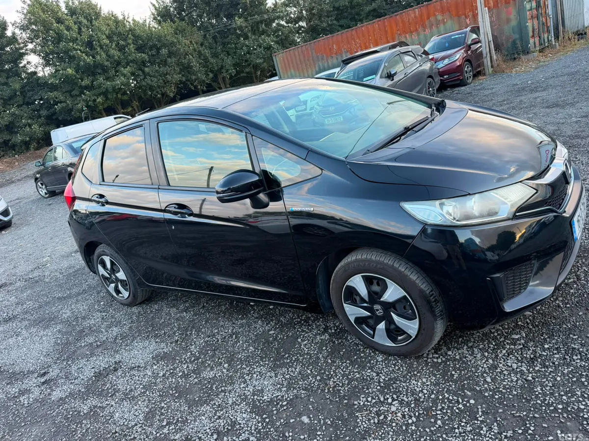 Honda Fit Hatchback, Petrol Hybrid, 2016, Black