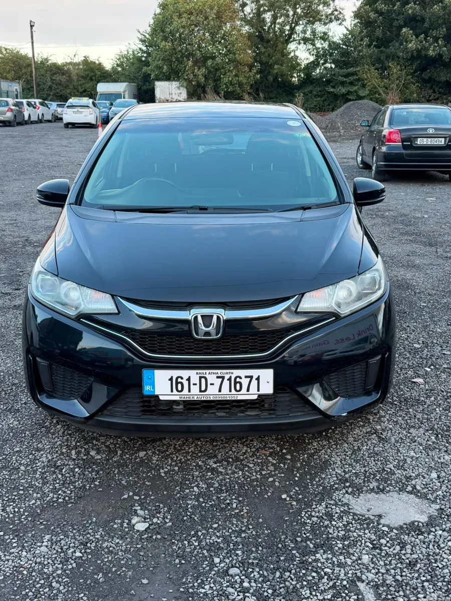 Honda Fit Hatchback, Petrol Hybrid, 2016, Black