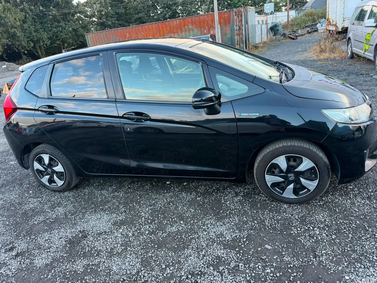 Honda Fit Hatchback, Petrol Hybrid, 2016, Black