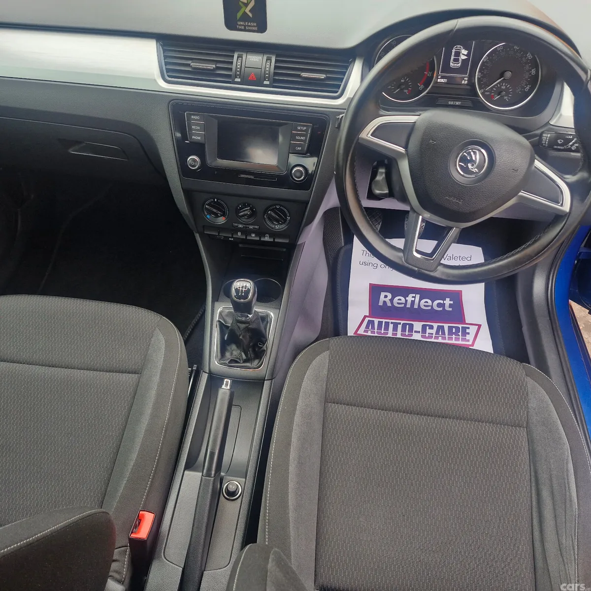 Skoda Rapid Saloon, Petrol, 2016, Blue